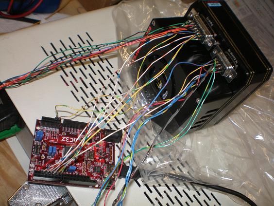 Hamamatsu CCD, ChipKit uC32 test