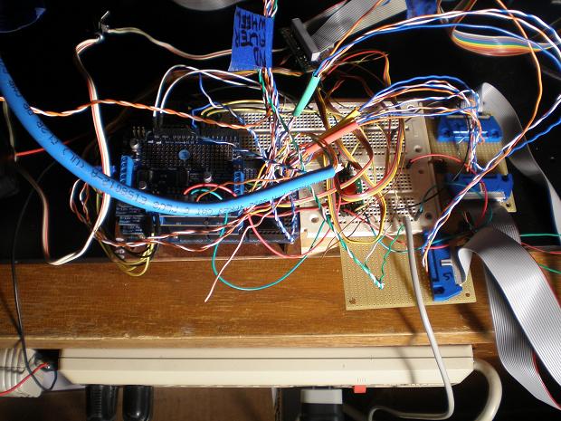 Mega uC with Adafruit and Oriental motor controller wirings
